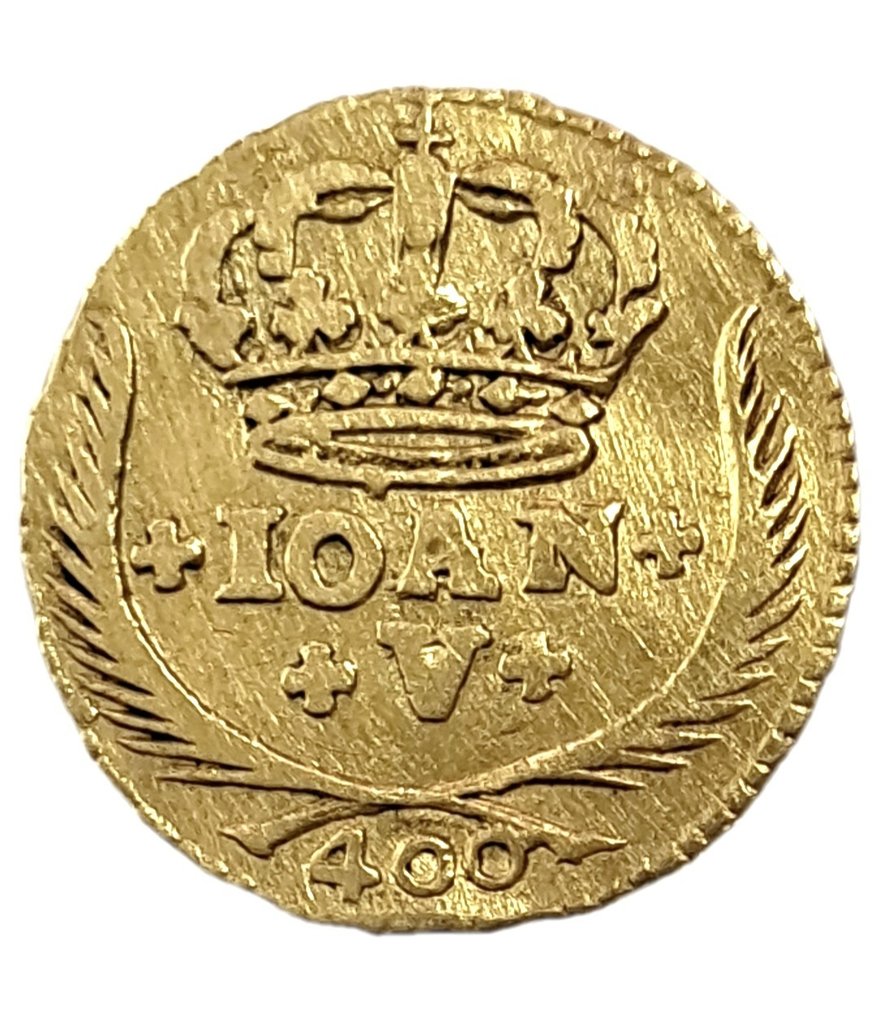 Portugal. João V (1706-1750). Pinto (480 Reis) - 1728 #1.0