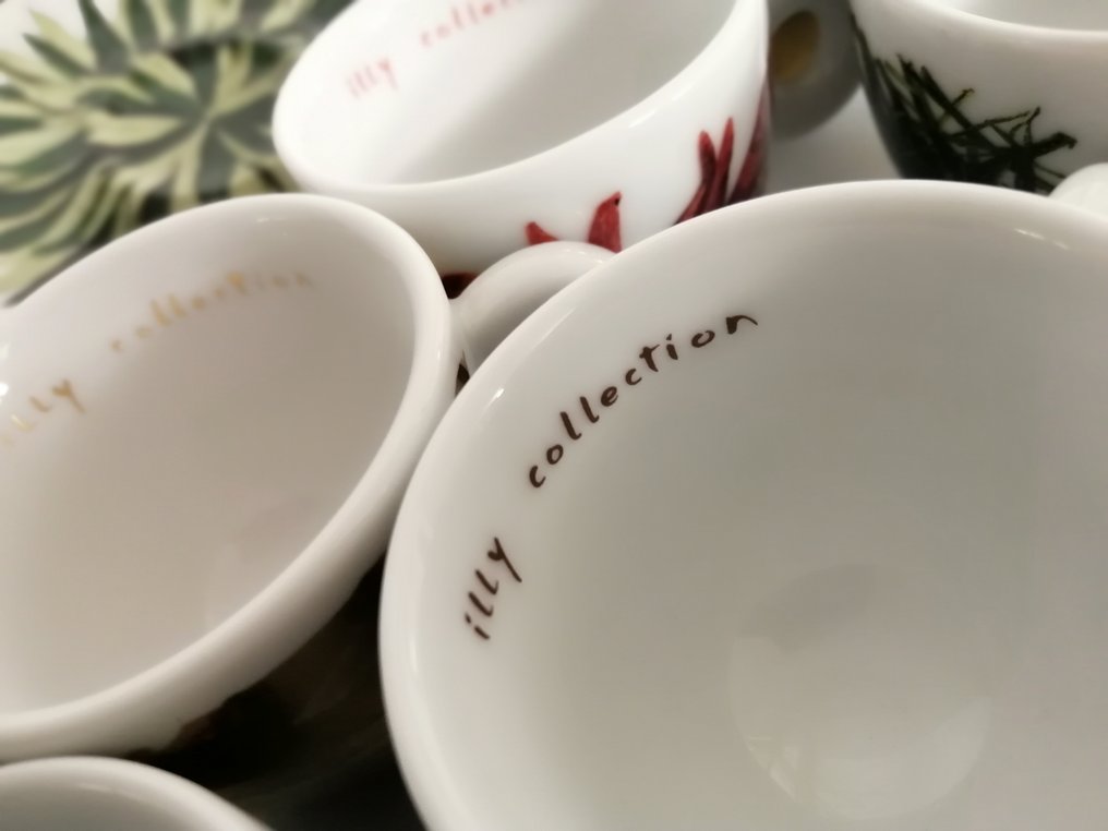 illy Art Collection - Tazzine Numerate - Matteo Thun - Coffee set for 6 - Porcelain #4.3