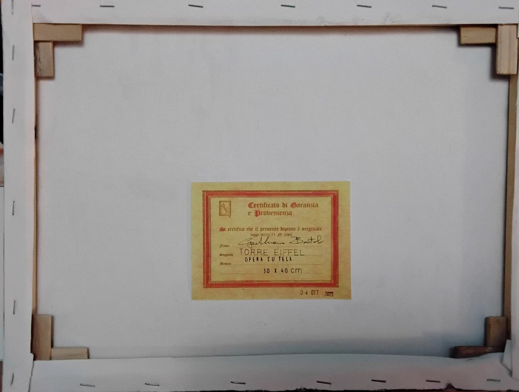 Bartolo Gentiluomo (1973) - Torre Eiffel #3.2