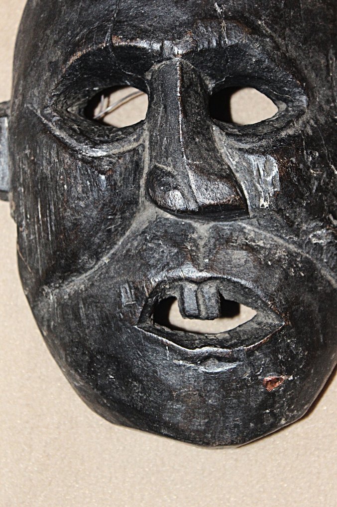 Houten sjamanenmasker - Hout - Nepal - Begin 20e eeuw #2.1