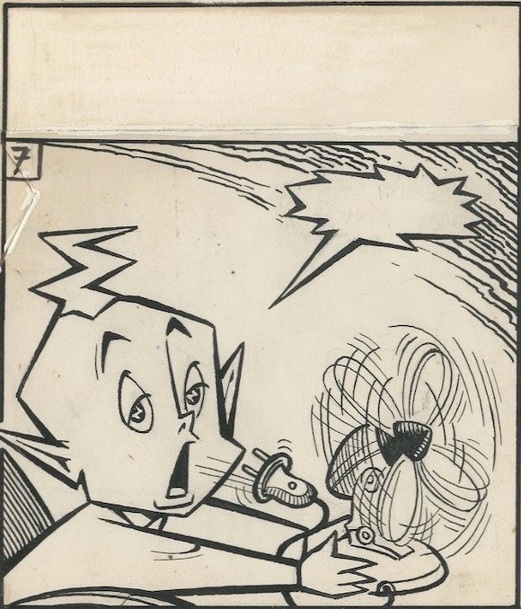 Marten Toonder Studio's - Tom Poes & Heer Bommel - 1 original page (1960s) #1.0