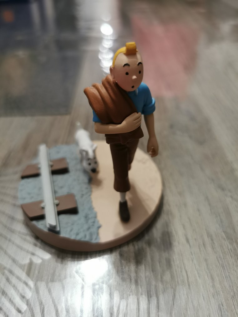 Diorama Moulinsart - Voie ferrée - Statuetta - Plastica #2.1