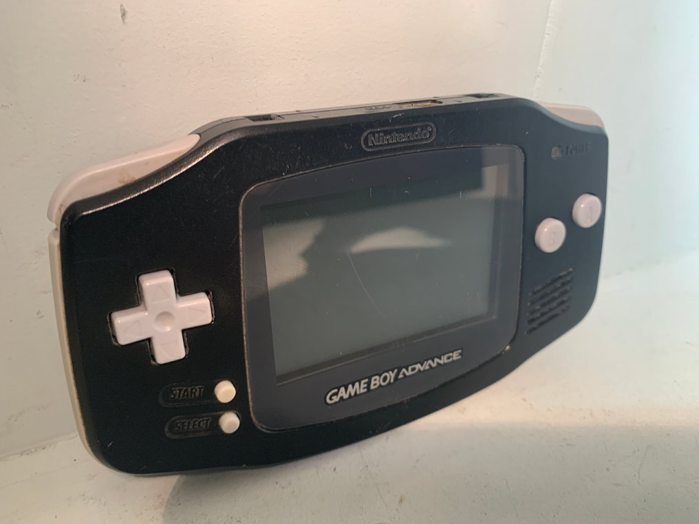 Nintendo - Gameboy Advance - Black -2x AA Battery Vintage Handheld Original - Φορητή κονσόλα παιχνιδιών #1.0