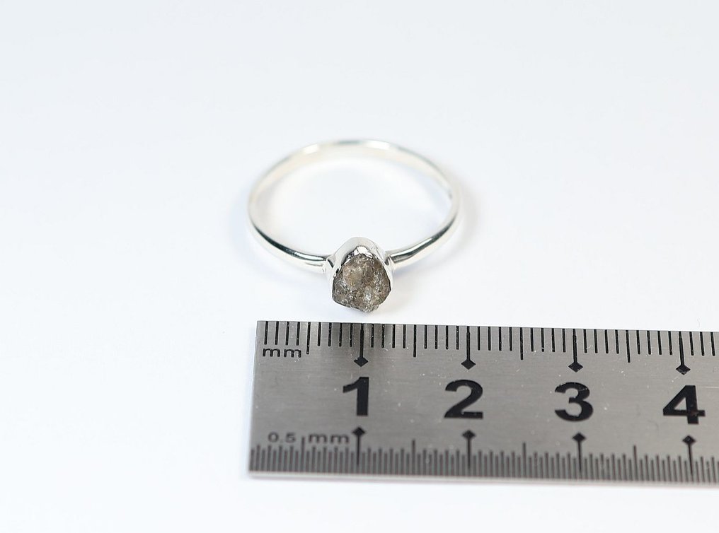 Rohdiamant Inel / nou- 1.7 g - (1) #4.3