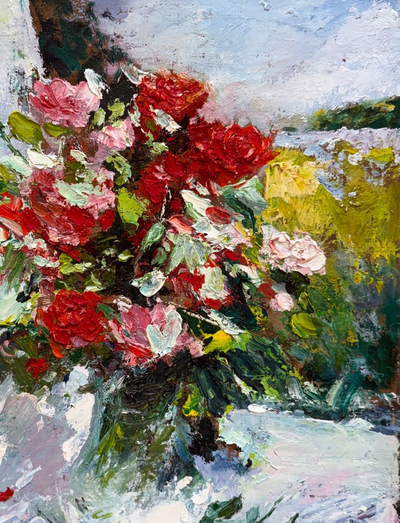 Anatoly Belonog (1946) - Bouquet à contre jour #4.3