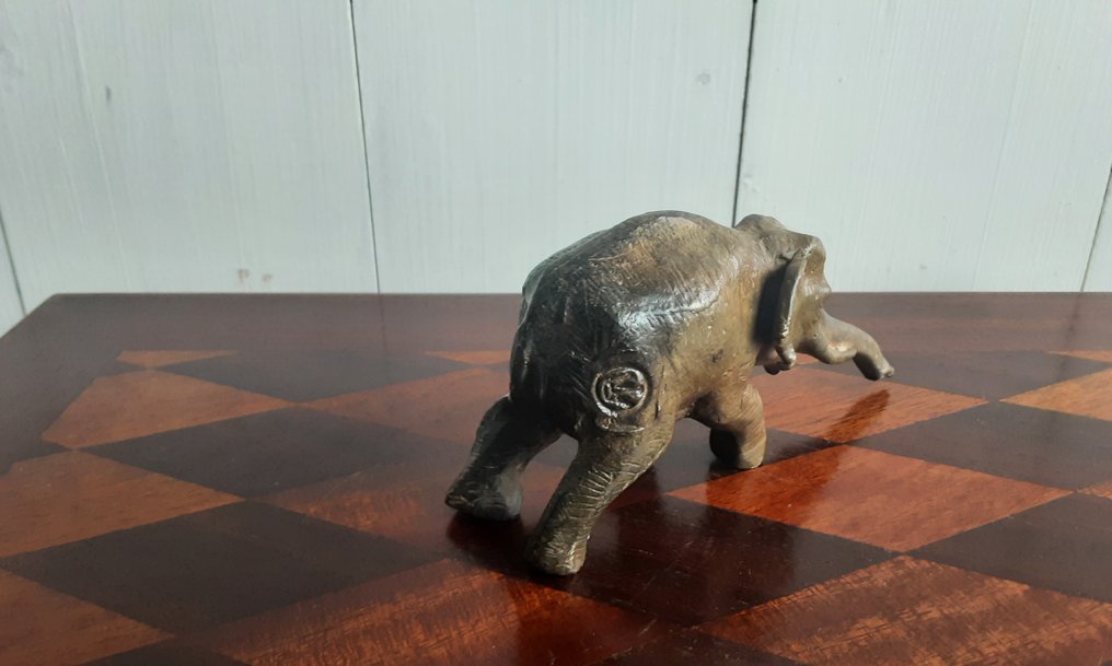 P. Chenet - Posąg, Olifant - 6.5 cm - Brązowy #2.1