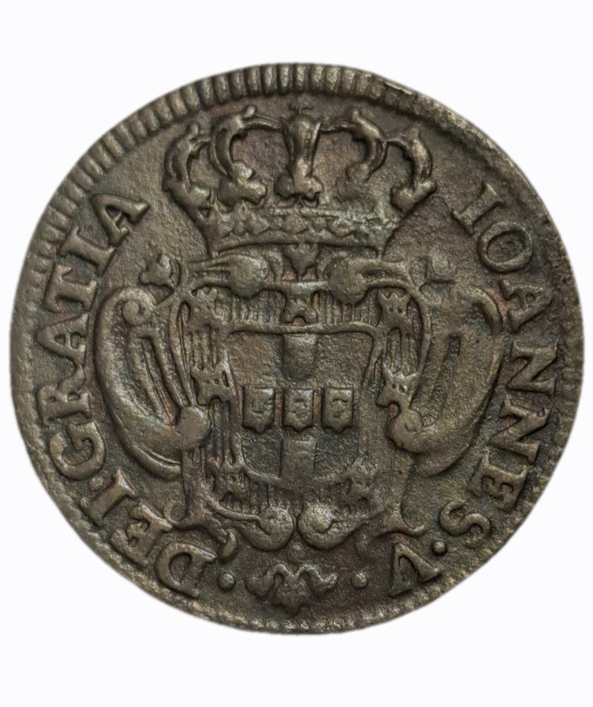 Portugal. D. João V (1706-1750). V Reis 1737  (No reserve price) #1.0