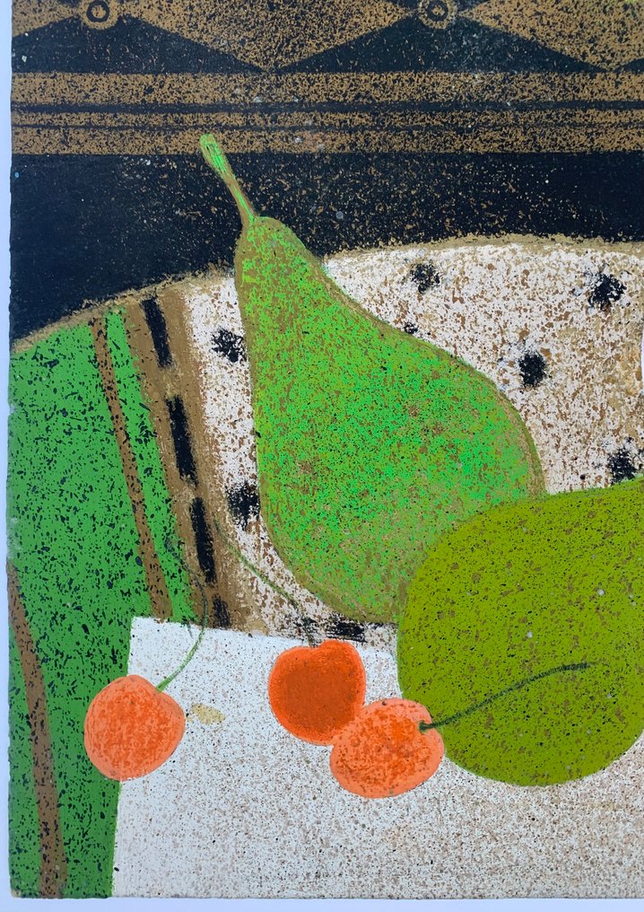 Yves Ganne (1931-2019) - Bouquet de fleurs sur une table (Vendu sans prix de reserve) #3.2