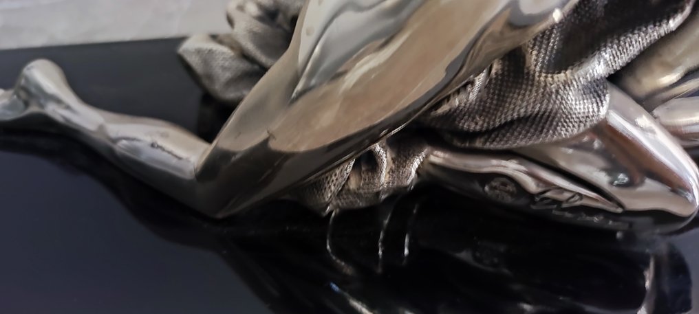 Elisei - Αγαλματίδιο, Innamorati - 25 cm - Ασημί #3.2