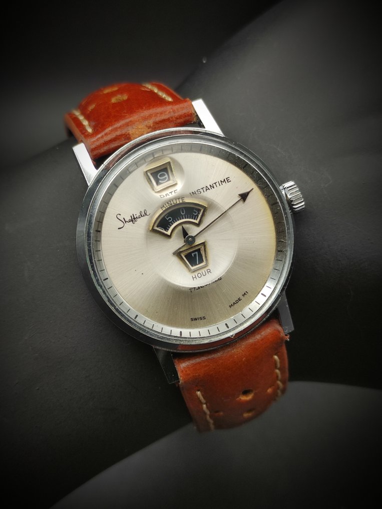 Sheffield - Istantime Jump Hour - No reserve price - Men - 1970-1979 #3.2