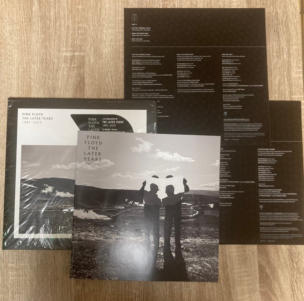 平克·佛洛伊德 - The Later Years 1987-2019 - 2 x LP 專輯（雙專輯） - Optimal Media GmbH - 2019 #3.2