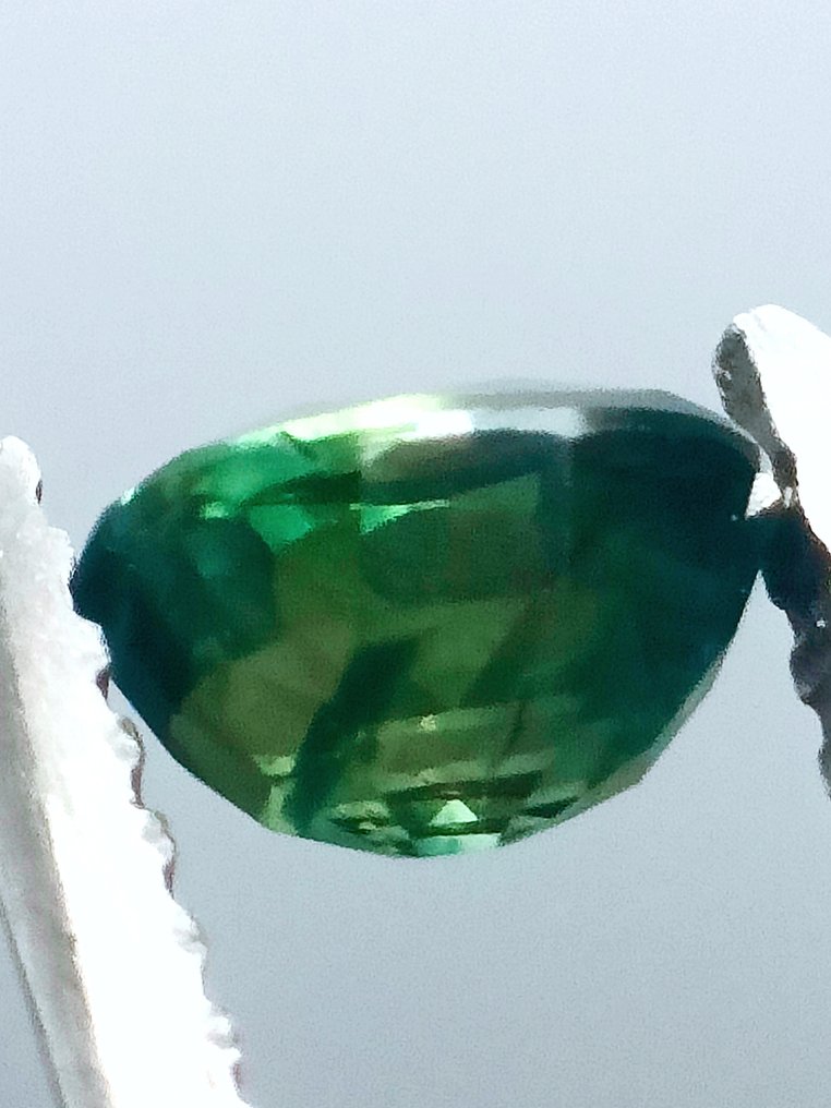 没有保留价 - 1 pcs  绿色, 蓝色, 黄色, 多色 蓝宝石  - 1.38 ct - 安特卫普宝石检测实验室（ALGT） #2.1