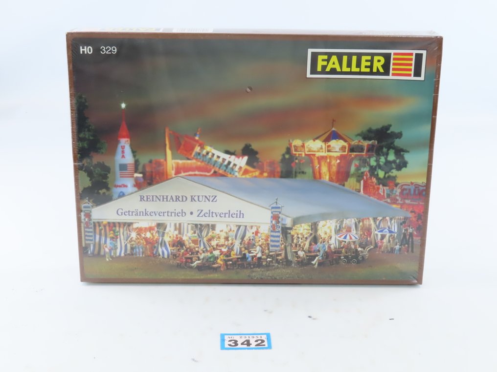 Faller H0 - 329 - Kituri de construit machete tren (1) - Kit de construcție pentru o cortină mare de bere. #2.1