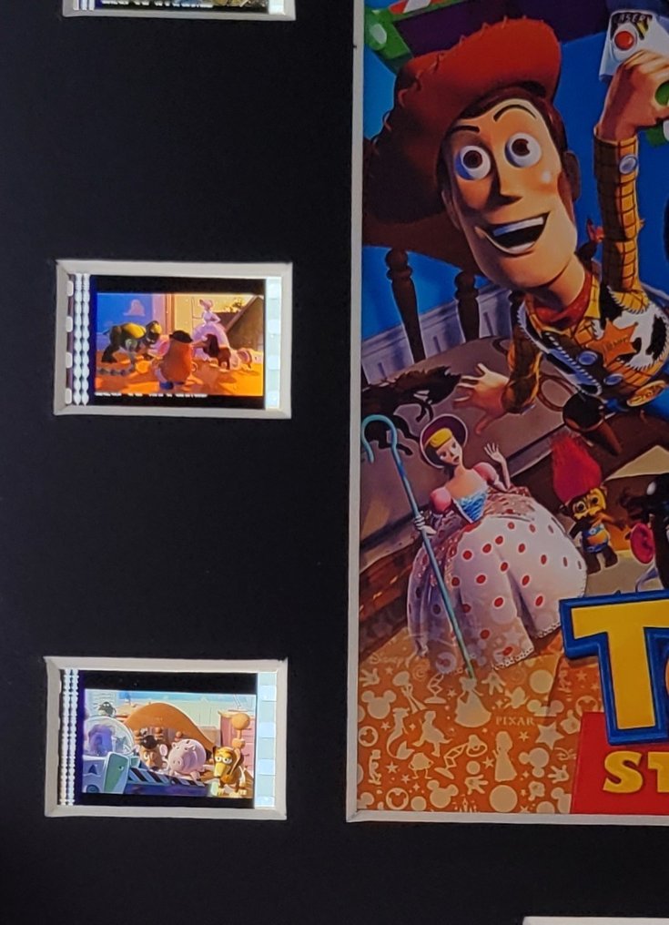 Toy Story Film Cells display Framed with COA #3.2