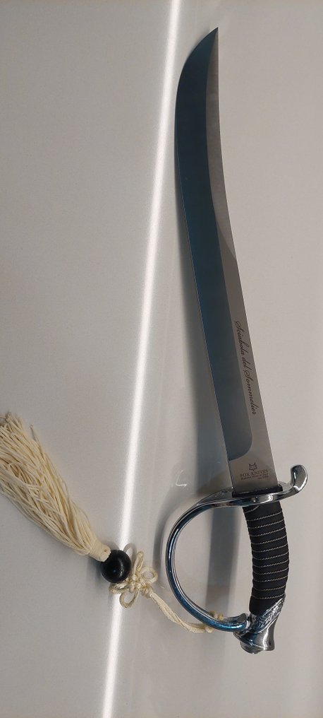 Αξεσουάρ κρασιού - Ξίφος του σερβιτόρου κρασιού - Χάλυβας, Textile, Ξύλο - Σκαπέλο του sommelier #2.1