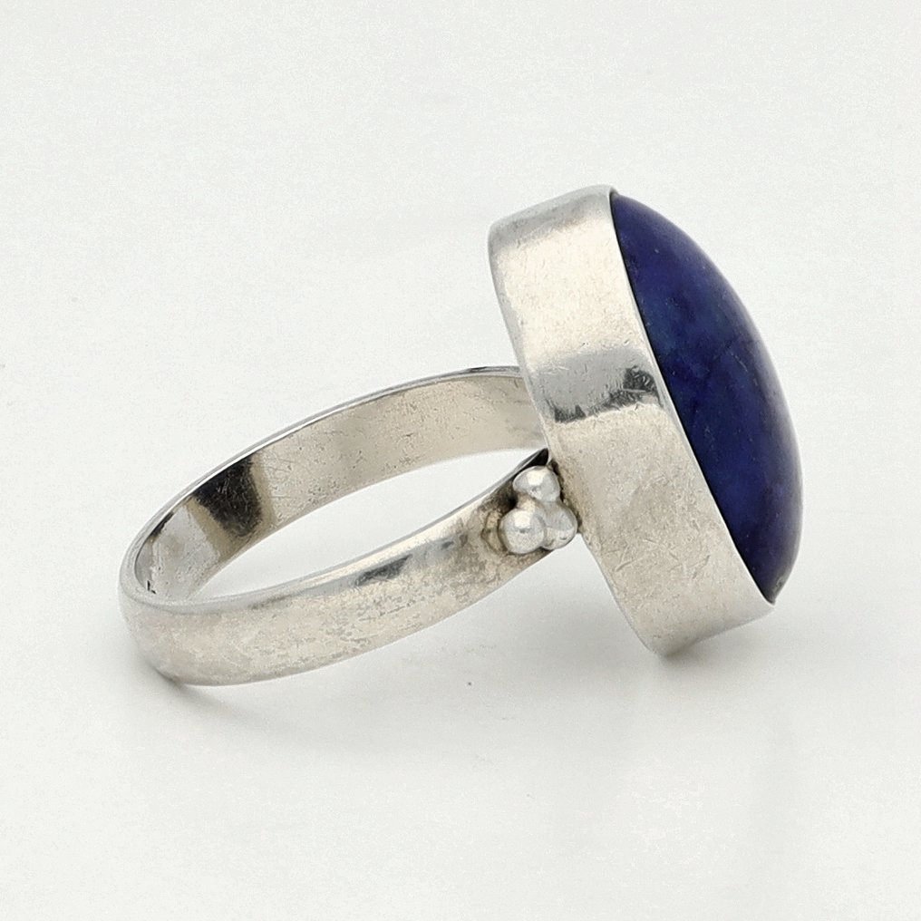 Senza prezzo di riserva - Anello Argento Lapislazzuli #4.3