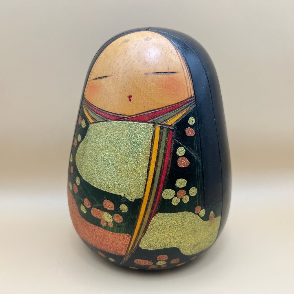 Κούκλα Κοκέσι «Πριγκίπισσα Καγιούα» από τον βραβευμένο καλλιτέχνη Sekiguchi Toa (Βραβείο - Ξύλο - Ιαπωνία - Shōwa period (1926-1989) #1.0