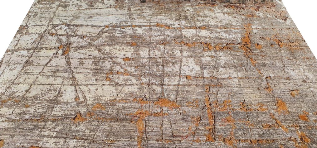 Designer Teppich mit Seide - Teppich - 367 cm - 274 cm #4.3