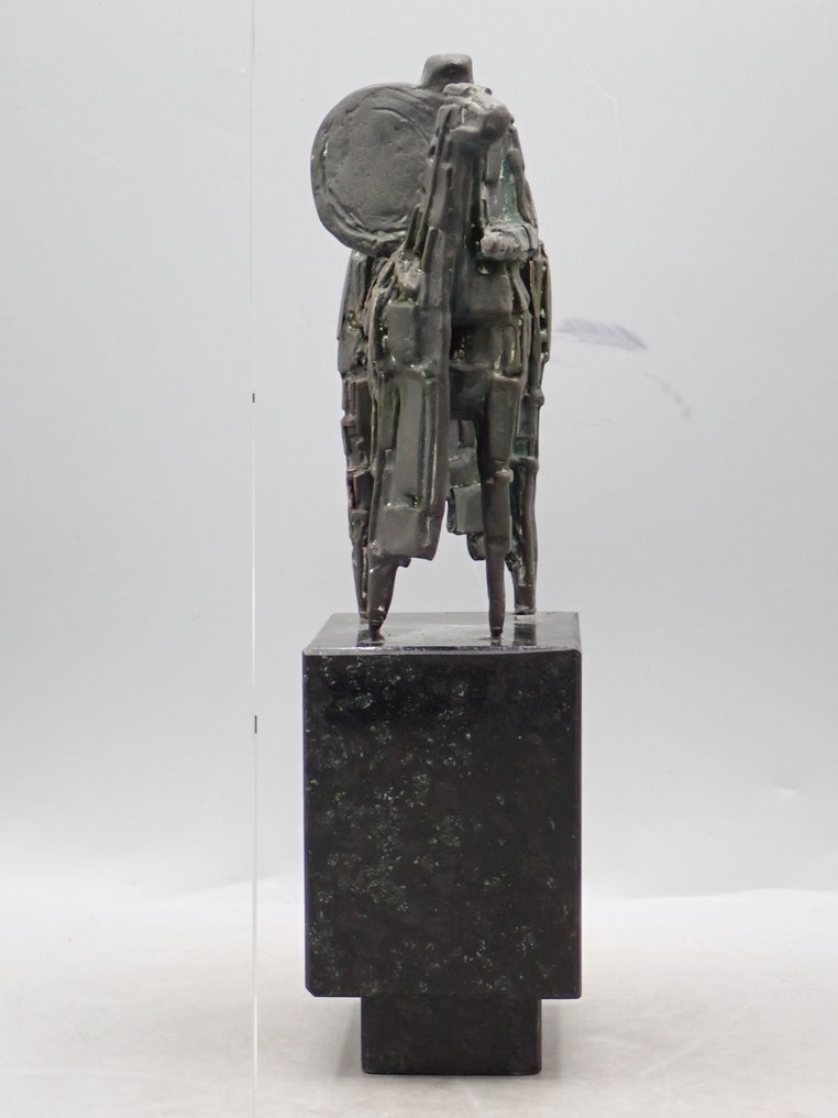 Eric Claus - Sculpture, De Wachter - 22 cm - Bronze - 1984 #4.3
