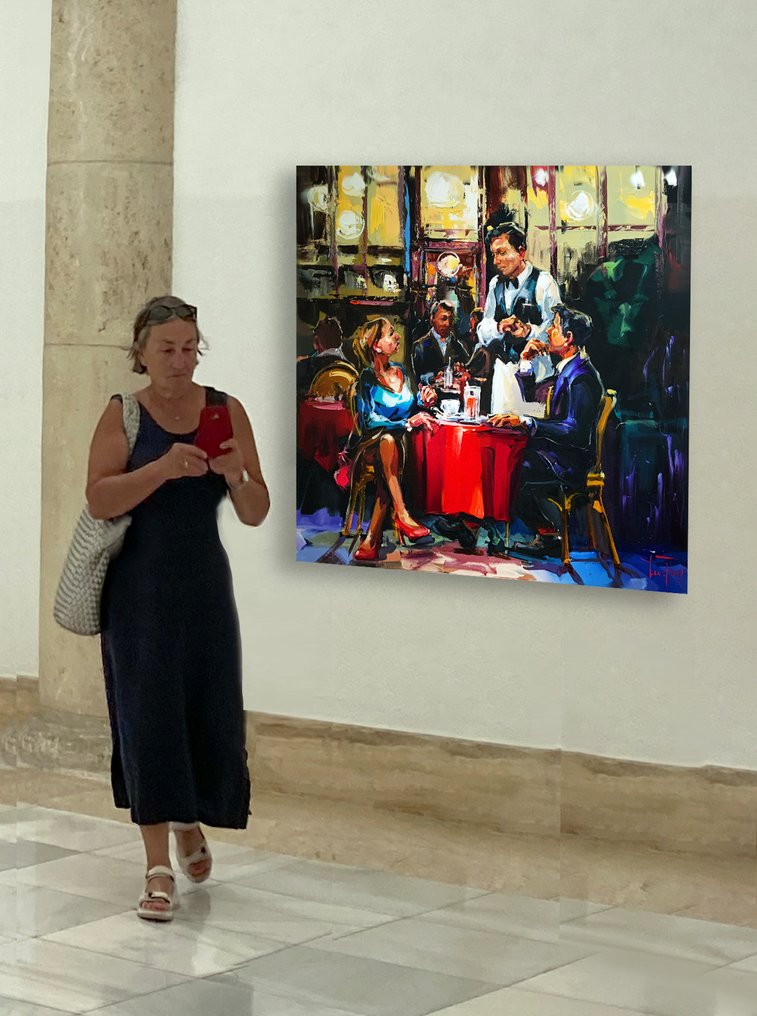 Jurij Frey - Café, Paris (Collection 2023) #3.2