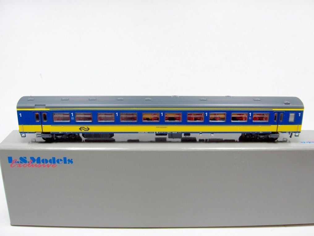 LS Models Exclusive H0 - 44 247 - Επιβατικό τρένο μοντελισμού (1) - Personenewagon NS ICR-1 A - NS #2.1