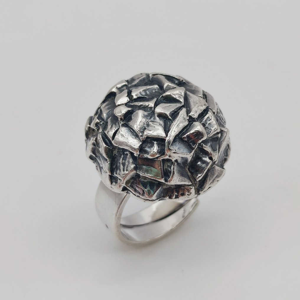 Senza prezzo di riserva - Anello Argento - Bengt Hallberg #1.0