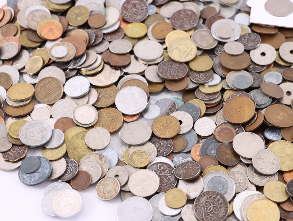 世界. Grote Partij Munten / Uitzoekpartij (Lot of 5 Kilo)  (沒有保留價) #2.1