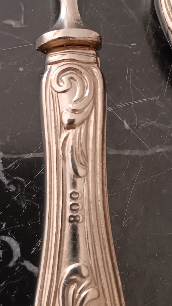 Solingen - Dessert service (26) - Silverplated #1.0