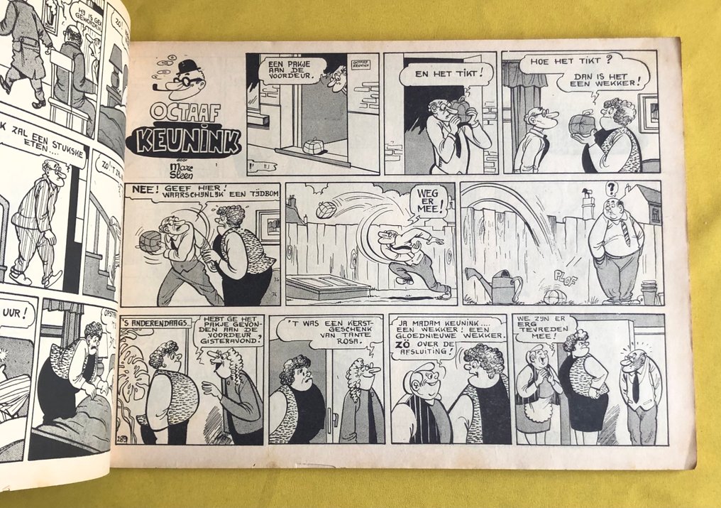 Marc Sleen - Oktaaf Keunink 5 Weer in de Put ! - 1 Album - Prima edizione - 1961 #3.2