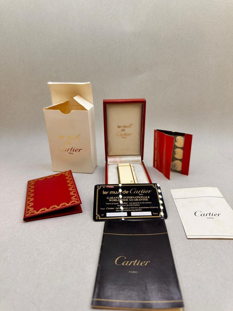 Cartier - Lighter - Gold-plated, Lacquer #3.2