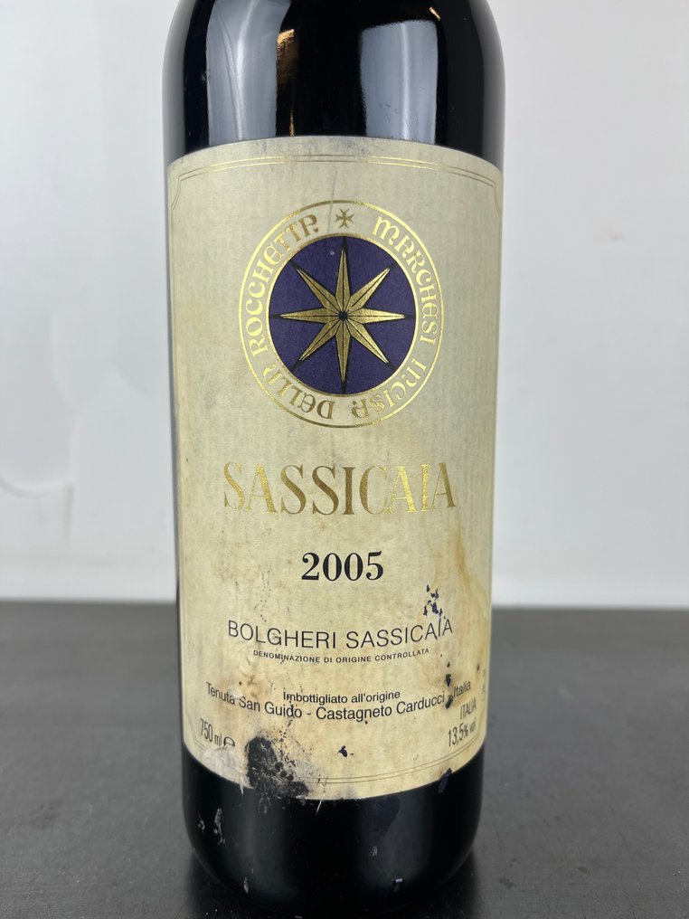 2005 Tenuta San Guido, Sassicaia - Super Tuscans - 1 Î¦Î¹Î¬Î»Î· (0,75L) #3.2