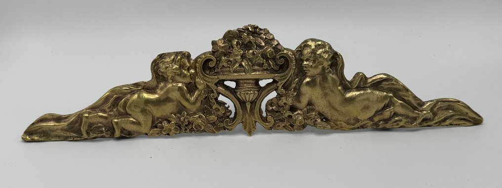 装饰饰品 - 法国 - 青铜牌 - 38厘米 #3.2