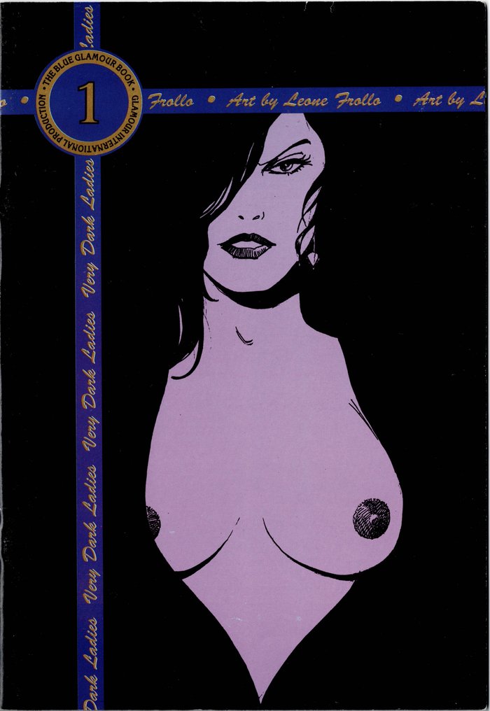 The Blue Glamour Book - Art by Leone Frollo - 4 Complete series - First edition - 1998 #2.1