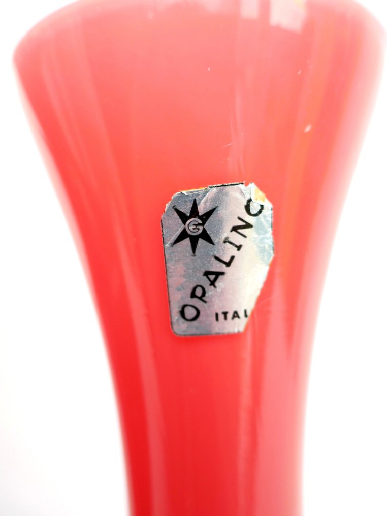 Empoli Opalino / Empoli Stella - Vase (2) - Opaline glass #4.3