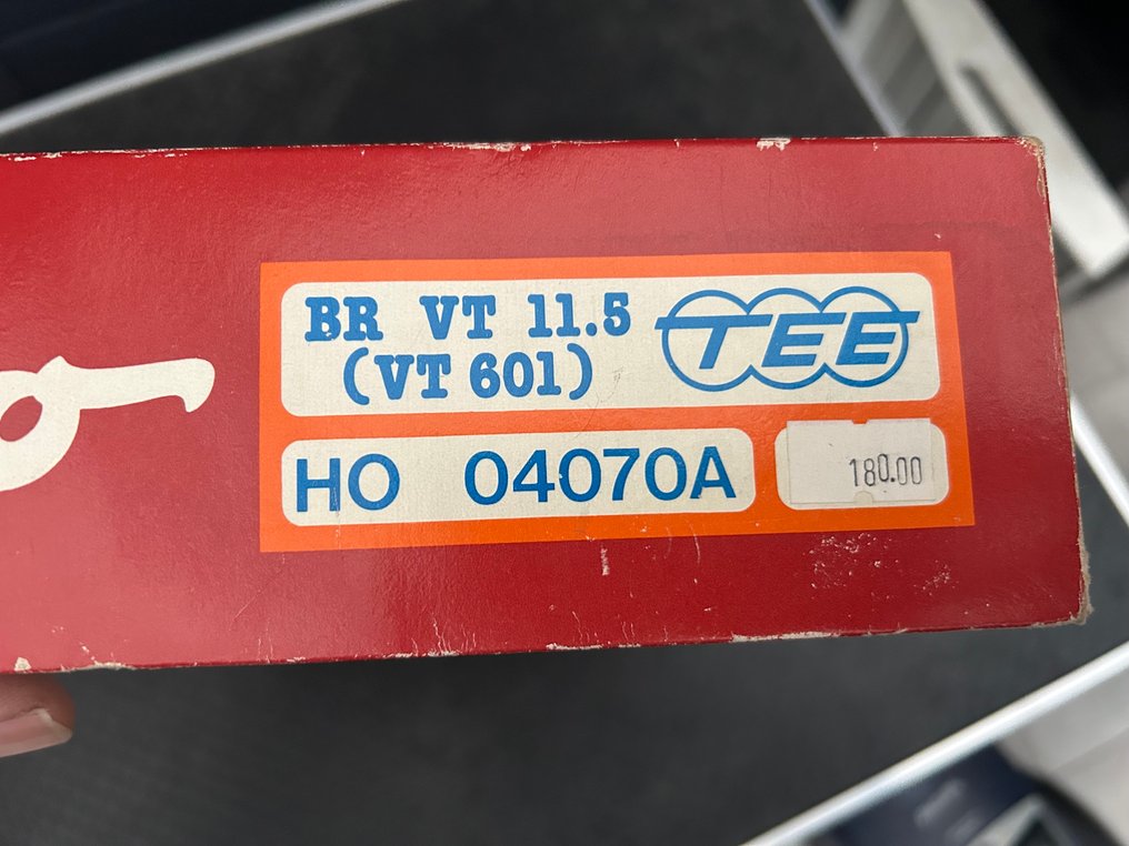 Roco H0 - 43011 en 4183A en 4070A - Vonat egység (2) - BR VT 11,5, 7 részek - DB #4.3