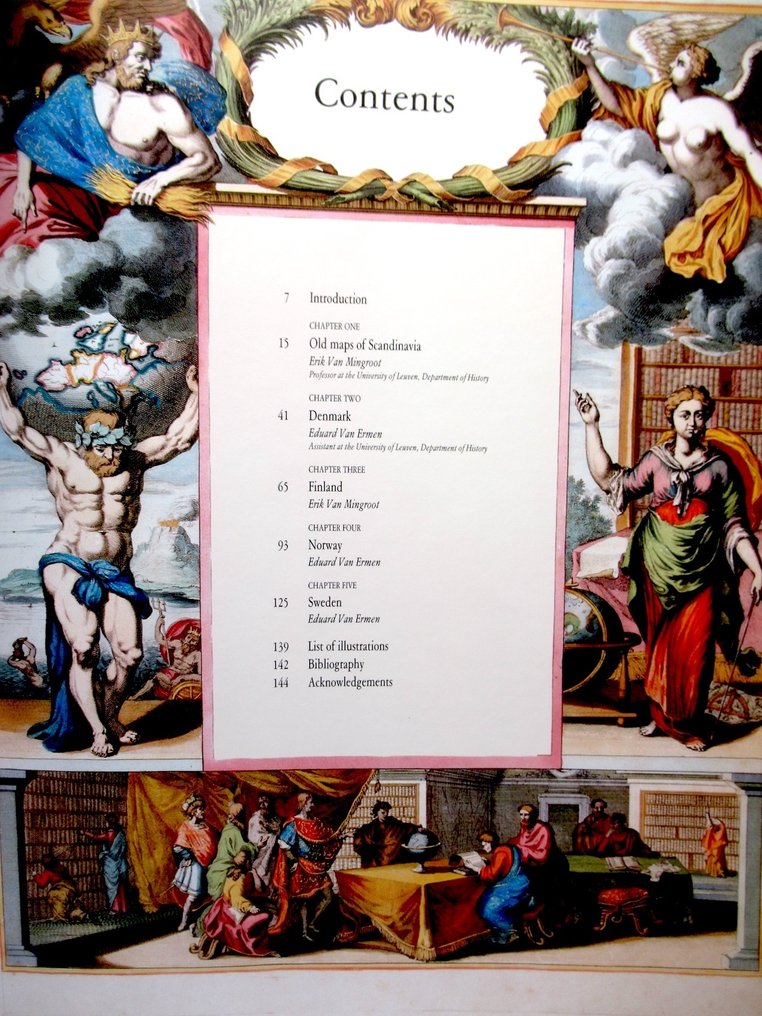 Scandinavia - 挪威、瑞典、丹麦、芬兰、冰岛; Erik van Mingroot, Eduard van Ermen, University of Leuven, Tony Mackrill, a.o. - Scandinavia in Old Maps and Prints - 1400-1800 #4.3