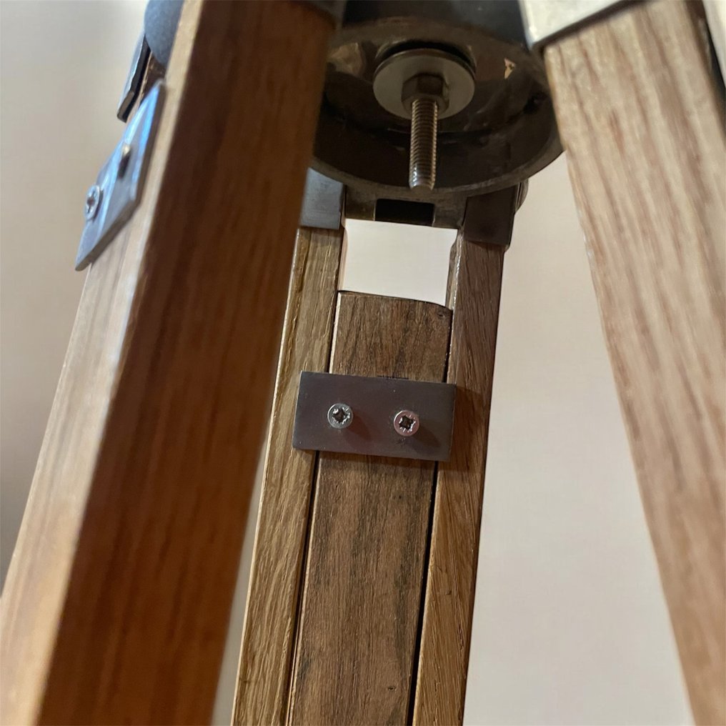 SB Mr Vintage - 落地燈 (2) - 木, 黃銅, 鋼, 金屬 #4.3