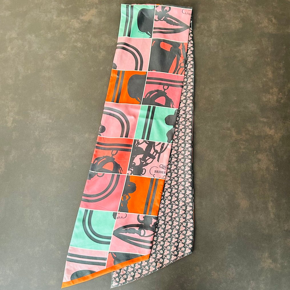Hermès - BRIDES de GALA Maxi Twilly Silk Scarf - Eșarfă #1.0
