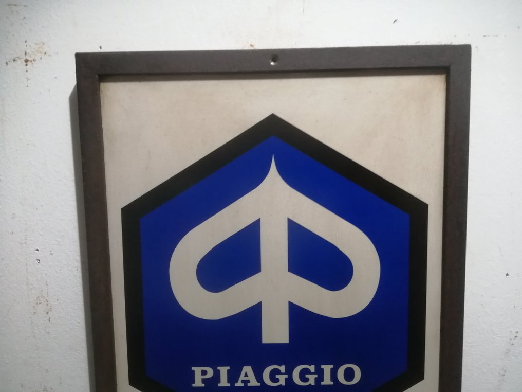 Piaggio - 维斯帕广告教练服务 - Piaggio - 广告标牌 - 金属 #4.3