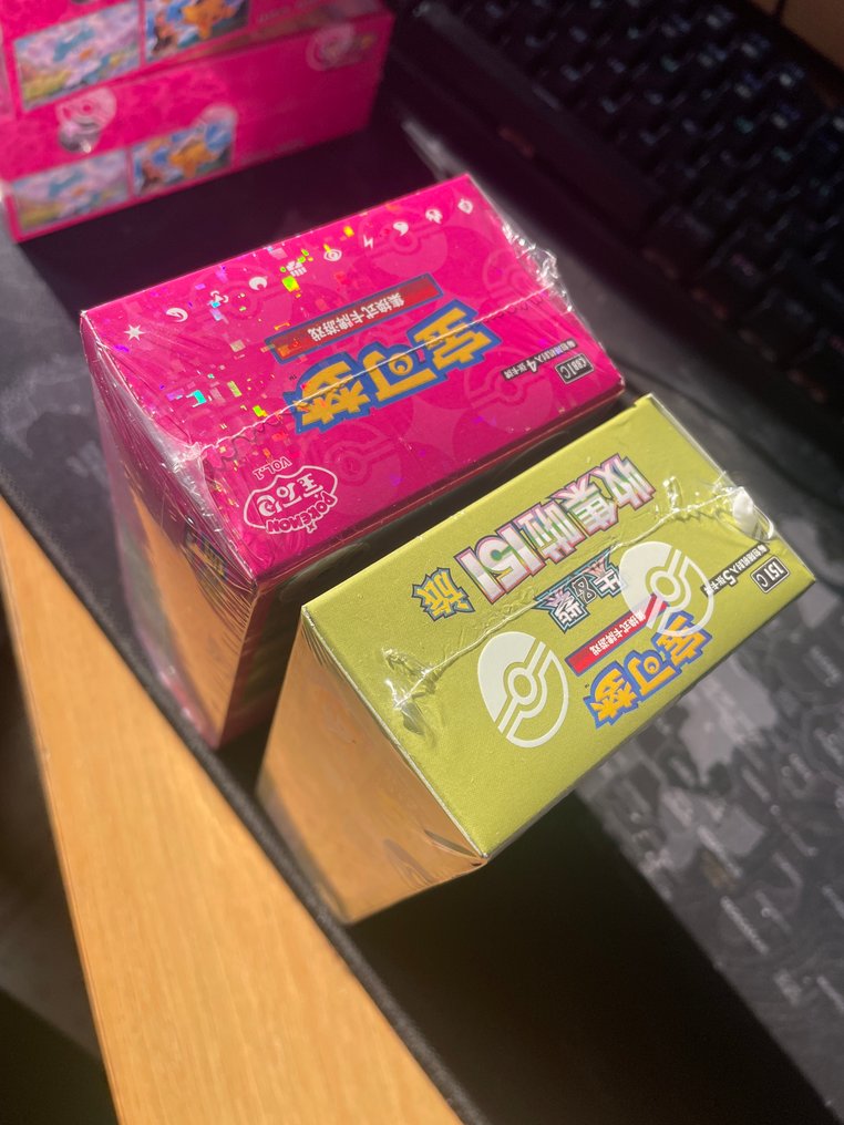 Pokémon - 4 Box - Scarlet & Violet - Scarlet & Violet 151 #2.1