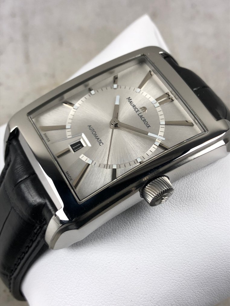 Maurice Lacroix - Pontos Rectangulaire Date XL Automatic - PT6257.SS001.130 - Men - 2010-2020 #2.1