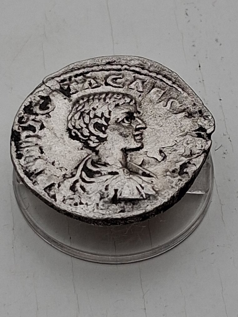 罗马帝国. 格塔（公元 209-211）. Denarius Rome - Victory  (没有保留价) #2.1