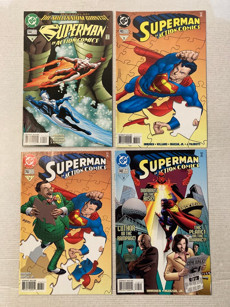 Action Comics Featuring Superman (1938) 24 comics in range # 735 to 848. No Reserve Price! - Featuring Lex Luthor, Gog, Darkseid, Kalibak and many more - 24 Comic collection - EO - 1997/2007 #3.2