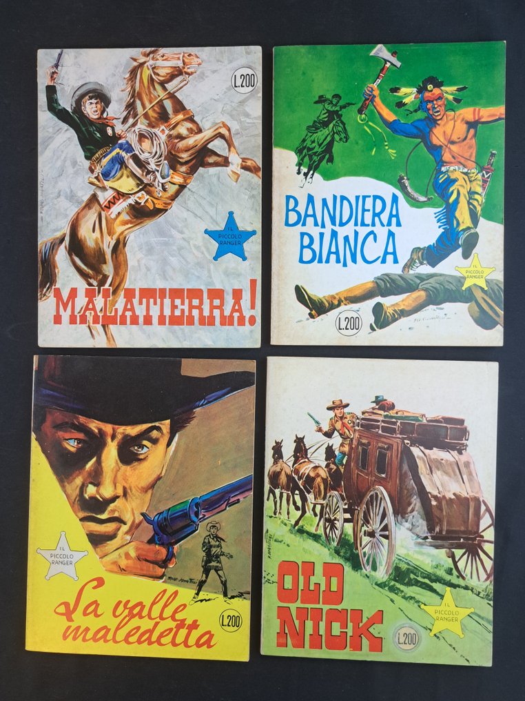 Piccolo Ranger Albi del Cow-Boy 51/60 - 10 Comic - First edition - 1968 #4.3