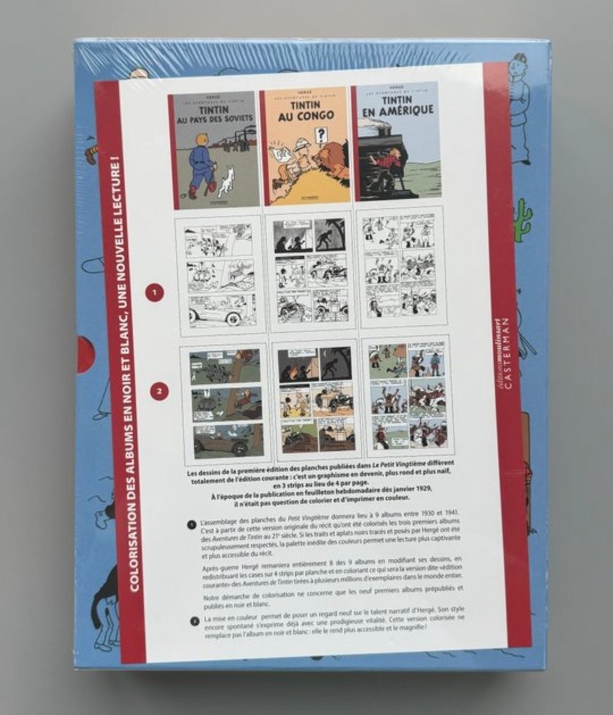 Tintin - Les Colorisés - 3 Comic collection - Reprint - 1930/1933 #3.2