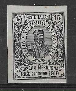 Ιταλία Βασίλειο 1910 - Garibaldi 1910 πιθανή επανέκδοση. #1.0