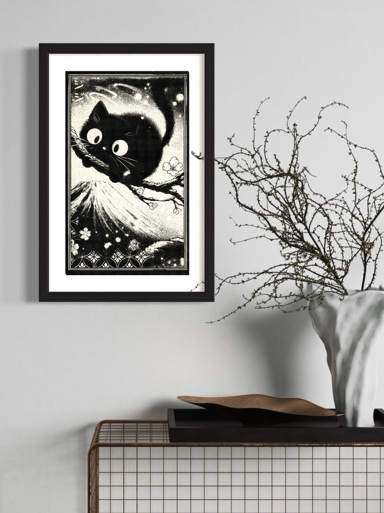 Æ (XX-XXI) - (Set of 3) "Jiji Collection" (2025) - Mixed Media Triptych #1.0