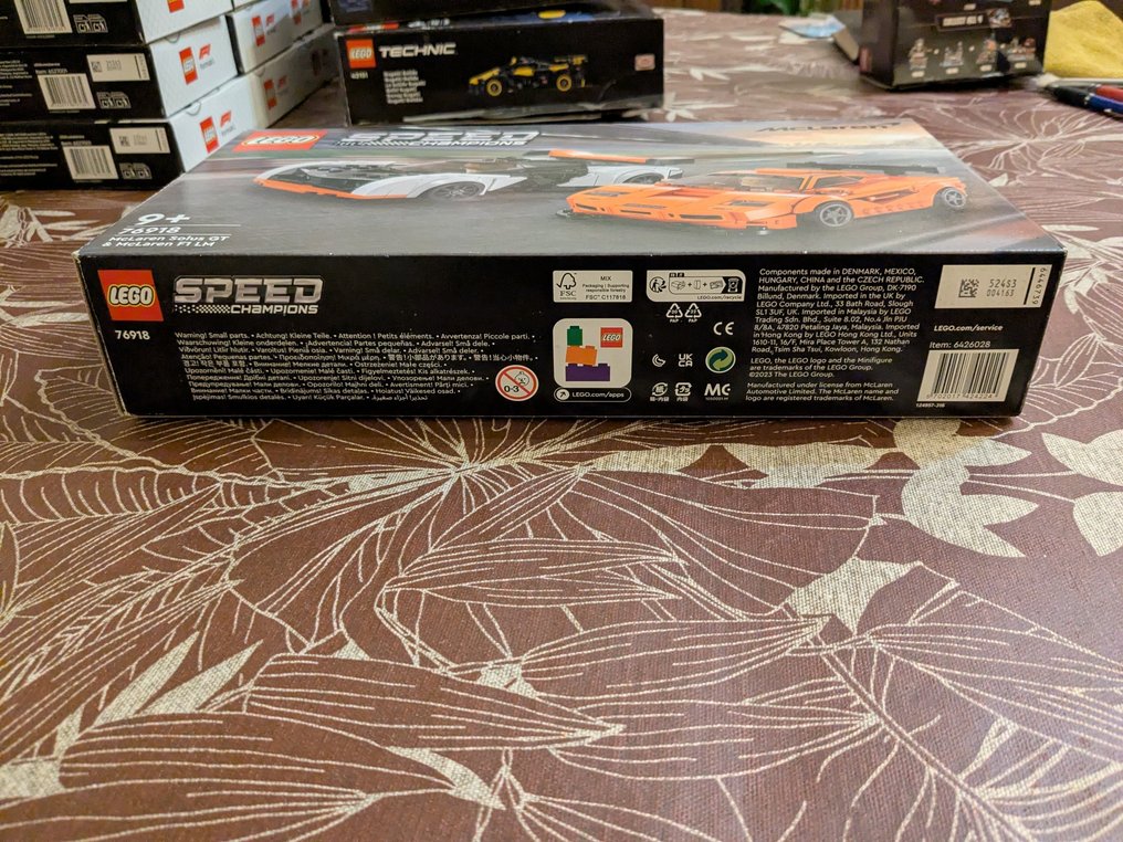 LEGO Set - 76918 - Speed Champions - McLaren Solus GT & McLaren F1 LM #1.0