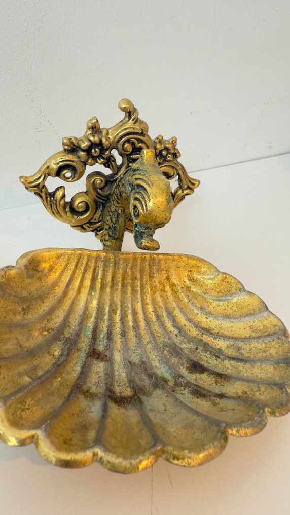 爱德华时期 盥洗盆 (2) - 镀金黄铜, 镀金青铜 - 铜制皂盒 #2.1