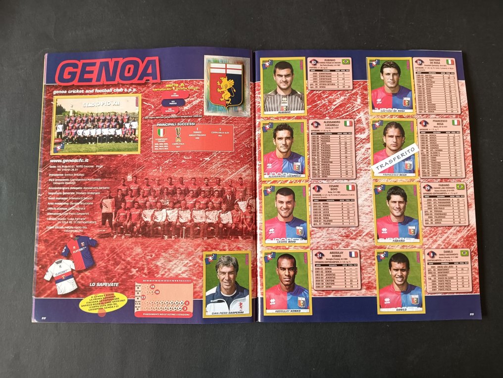 Panini Calciatori 2007/2008 completo con aggiornamenti - 1 Ολοκληρωμένο άλμπουμ - Excellent (EX) #3.2